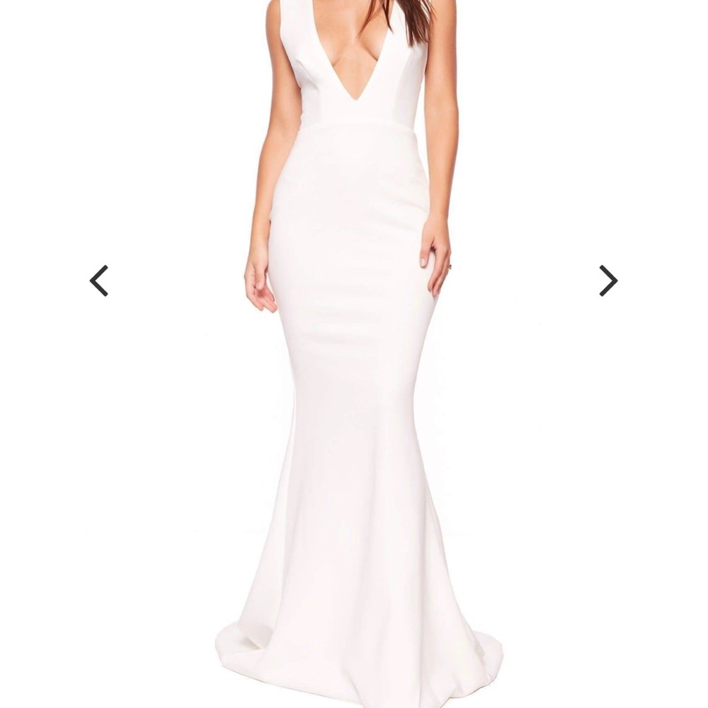 BRAND NEW A&N luxe label white gown